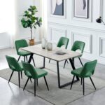 Outlet - Hope Dining Chair - Set of 2 - Dark Green - Image 8
