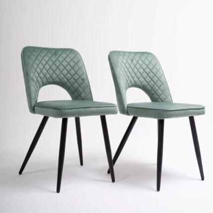 Outlet - Hope Dining Chair - Set Of 2 - Green