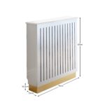 Iliana Small Radiator Cover - Snow White - Image 5