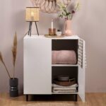 Outlet - Jack Small Sideboard - Geometric - White - Image 2