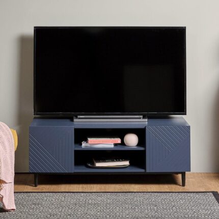 Outlet - Jack TV Unit - Geometric - Blue
