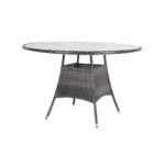 Outlet - Kemble 6 Seat Round Dining Table - Grey