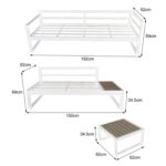 Outlet - Maia Garden Corner Sofa - White - Left Hand Assembly - Image 8