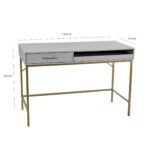 Outlet - Marie Desk - Grey - Image 8
