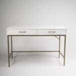 Outlet - Marie White Dressing Table with Drawers - Image 4