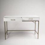 Outlet - Marie White Dressing Table with Drawers - Image 8