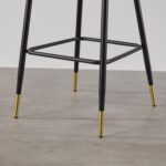 Outlet - Marilyn dining chairs - set of 2 - grey velvet - Image 4