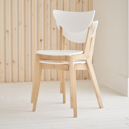 Outlet - Paul Stackable Dining Chair White