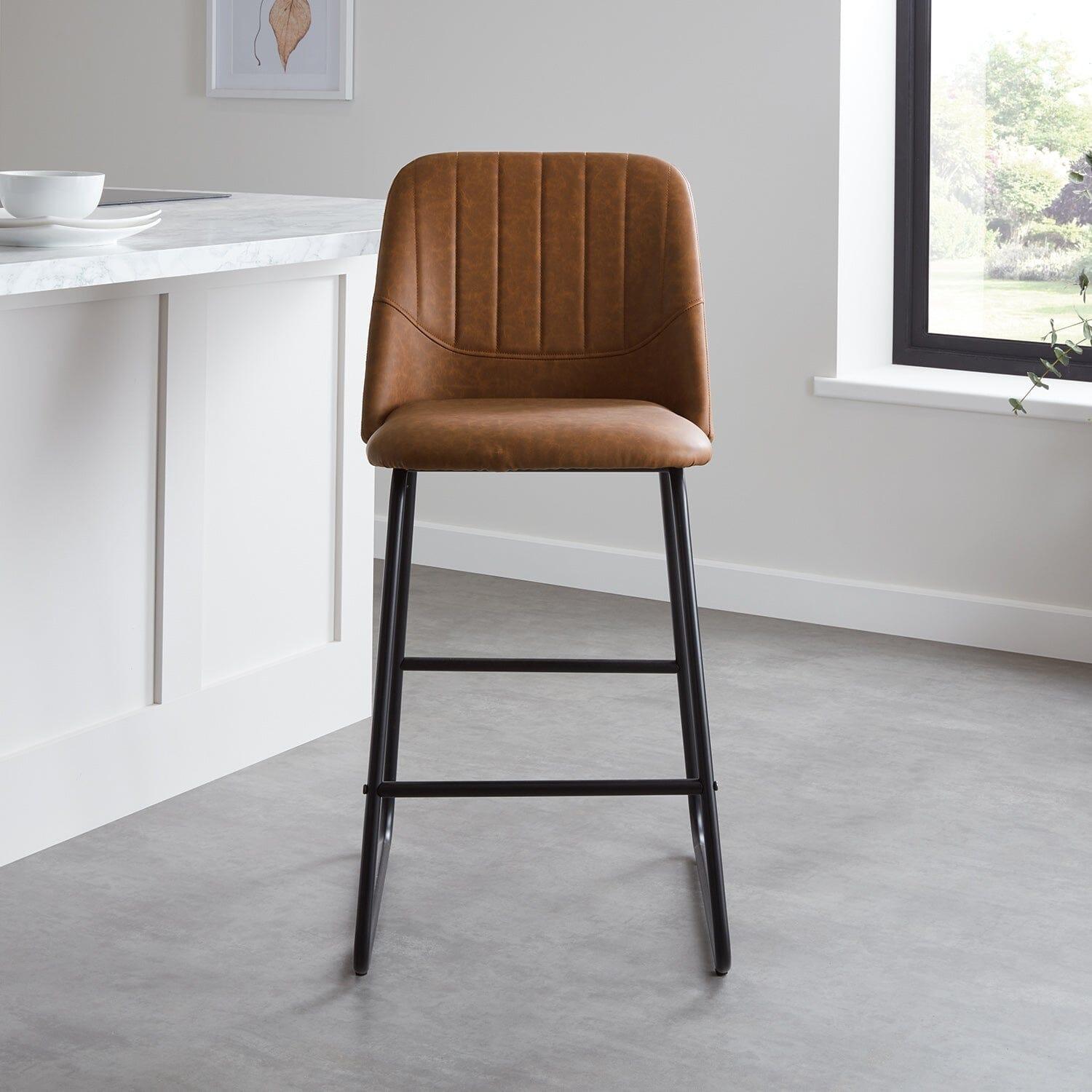 outlet-sheffield-bar-stool-tan-laura-james-1 Outlet - Sheffield bar stool - tan
