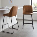 Outlet - Sheffield bar stool - tan - Image 3