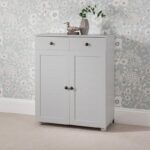 Outlet - Shoe Cabinet - Grey - Image 3