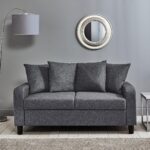 Outlet – Tracy 2 seater sofa - grey linen