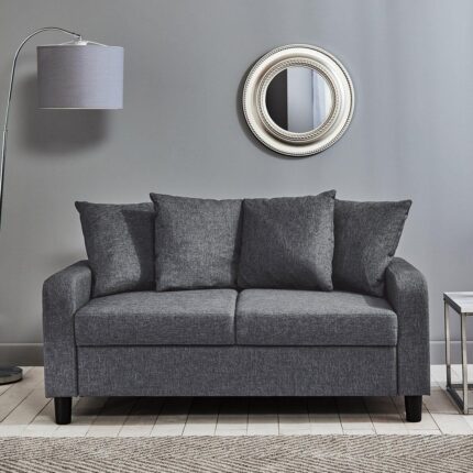 Outlet – Tracy 2 seater sofa - grey linen