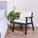 Outlet - Willow Armchair Stained Black
