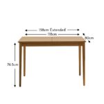 Outlet - Paul Whitewash Extending Dining Table - Image 10