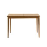 Paul Whitewash Extendable Dining Table Set - 4 Seater - Wren Black Dining Chairs - Image 12