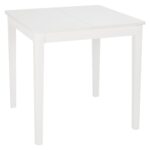 Outlet - Paul White Dining Table - Extendable - Small