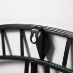 Riseley Large Skeleton Wall Clock - Black - Image 4