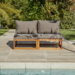 Rowan Grey Chair with 2-Seater Sofa & Coffee Table Set - Image 2