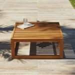 Rowan Wooden Garden Set with 2 Seater Sofa - 2 Chairs with Coffee Table - Grey - Image 11