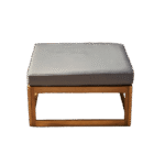 Outlet - Rowan Wooden Garden Double Garden Sofa Bed - Grey - Image 7