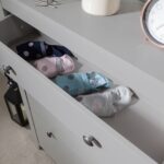 Sandhurst Shoe Cabinet - 3 Door - Grey - Image 7