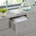 Stevie 7 Drawer Chest of Drawers  - Grey - Image 4