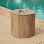Akira Chunky Wood Table/Parasol Base - Image 13