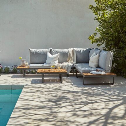 Thea Garden Corner Sofa Set