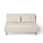 Outlet - Una Double Sprung Sofa Bed - Oatmeal - Image 8