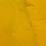 Una 2 Seater Double Sofa Bed - Yellow Velvet - Image 5