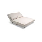 Outlet - Una Double Teddy Sprung Sofa Bed - Warm White - Image 13