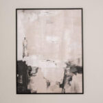 Walsden 92X72cm Abstract Wall Art - Black Frame