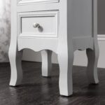 White Bedside Tables Fully Assembled - Set of 2 - Image 4
