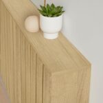 Willow Medium Radiator Cover - Whitewash Oak - Image 3