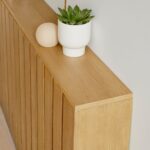 Willow Large Radiator Cover - Pale Oak - Image 3