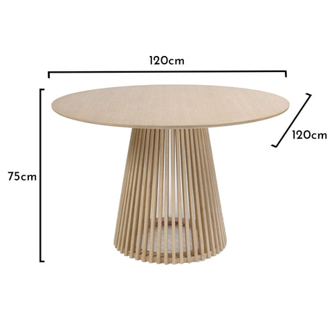 Willow Pale Oak Dining Table Set - 4 Seater - Freya Grey Dining Chairs - Whitewash Legs 1 Willow 4 Seater Pale Oak Dining Table Set - Freya Grey Dining Chairs with Pale Oak Legs - Laura James