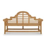 Ciara 180cm 3 Seater Acacia Garden Bench - Image 5