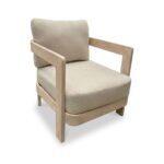 Evora 4 Seater Lounging Set with Coffee Table - Image 6