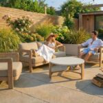 Evora 4 Seater Lounging Set with Coffee Table