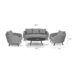 Maze Ambition 3 Seat Sofa Set - Image 21