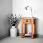 Zelah Oak Telephone Table - Image 14