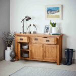 Zelah Oak Large Sideboard - Image 9