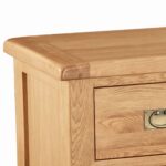 Zelah Oak 3 over 4 Chest of Drawers - Image 3