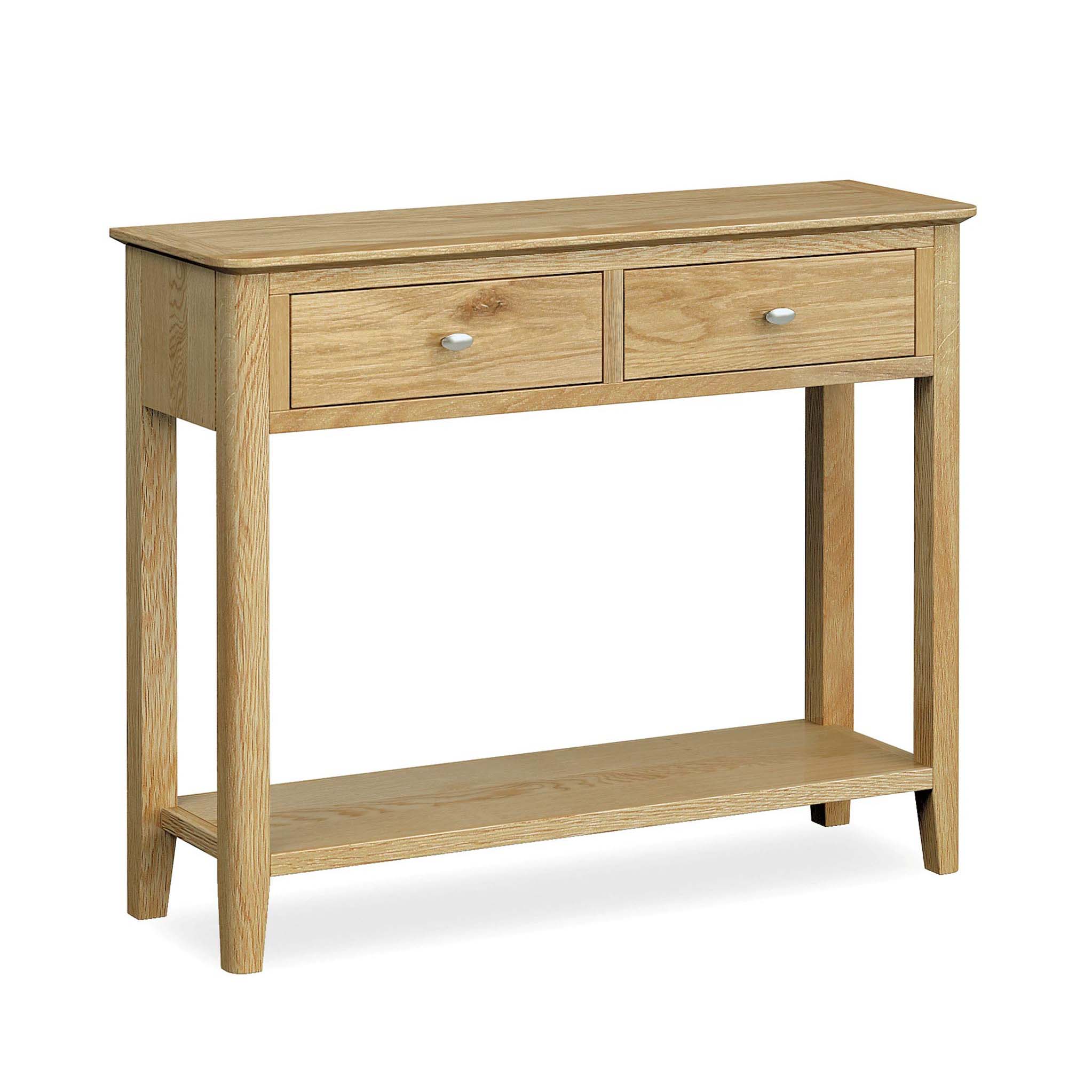 G4546-alba-oak-console-table-roseland-furniture-4_3ee40ac0-d78b-4f33-9d86-cbd85b118429 Alba Console Table - Image 1