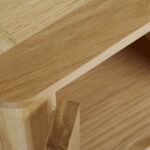 Alba Oak Large 120cm TV Stand - Image 9