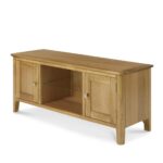 Alba Oak Large 120cm TV Stand - Image 5
