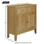 Alba Oak Mini Sideboard - Image 13