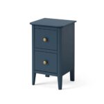 Stirling Blue Narrow Bedside Table - Image 2