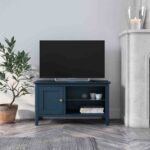 Stirling Blue 90cm TV Stand - Image 2